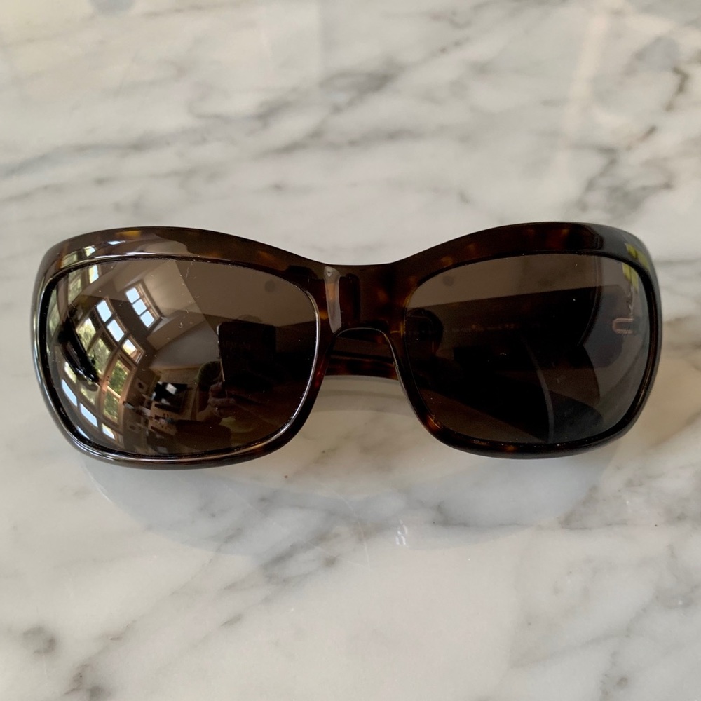 Giorgio Armani Tortoiseshell Brown Sunglasses